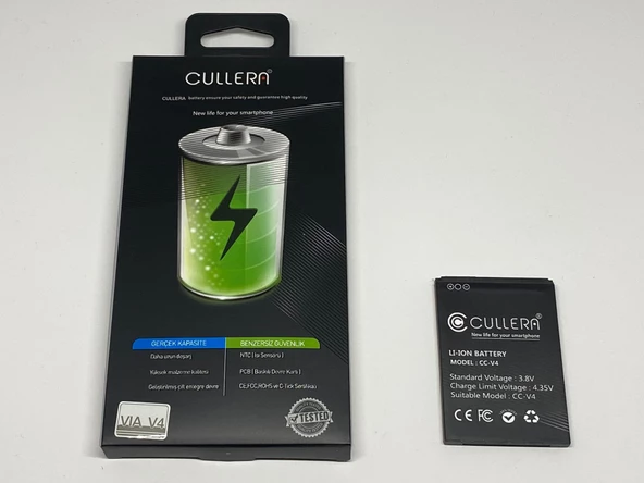 Casper V4 Batarya Pil %100 Test Tam Kapasite Performans ürün görseli 1