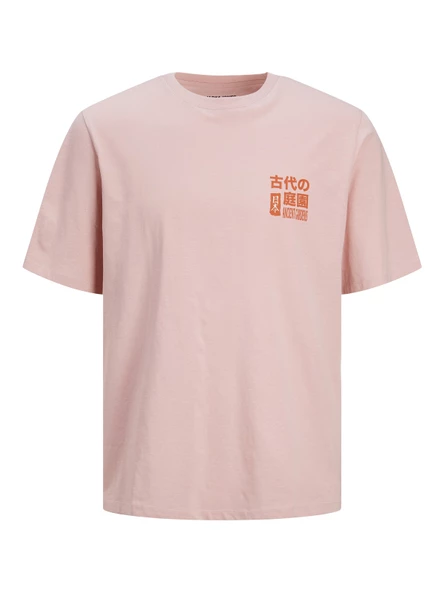 JACK JONES Erkek Ön Ve Arka Baskılı Tişört 12254174 ürün görseli