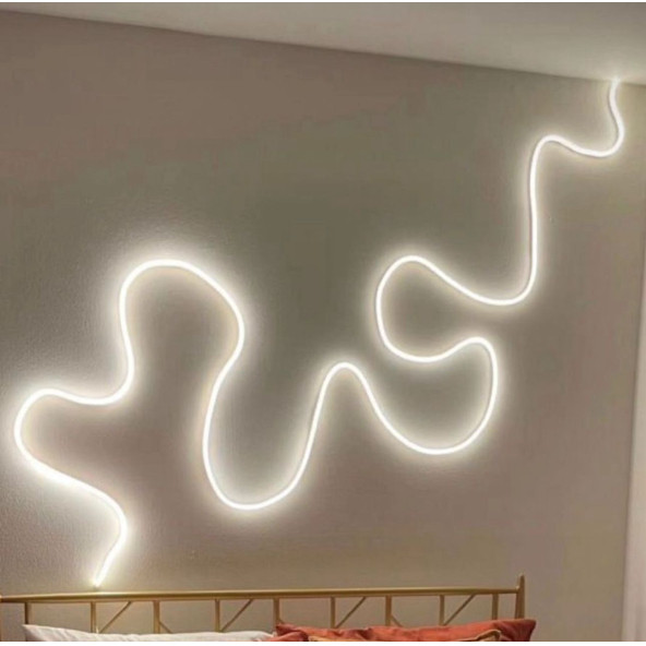 neeko Neon Rgb Led - Mobil Kontrol - Full Renk - 5 Metre - Tak Çalıştır Set - 4