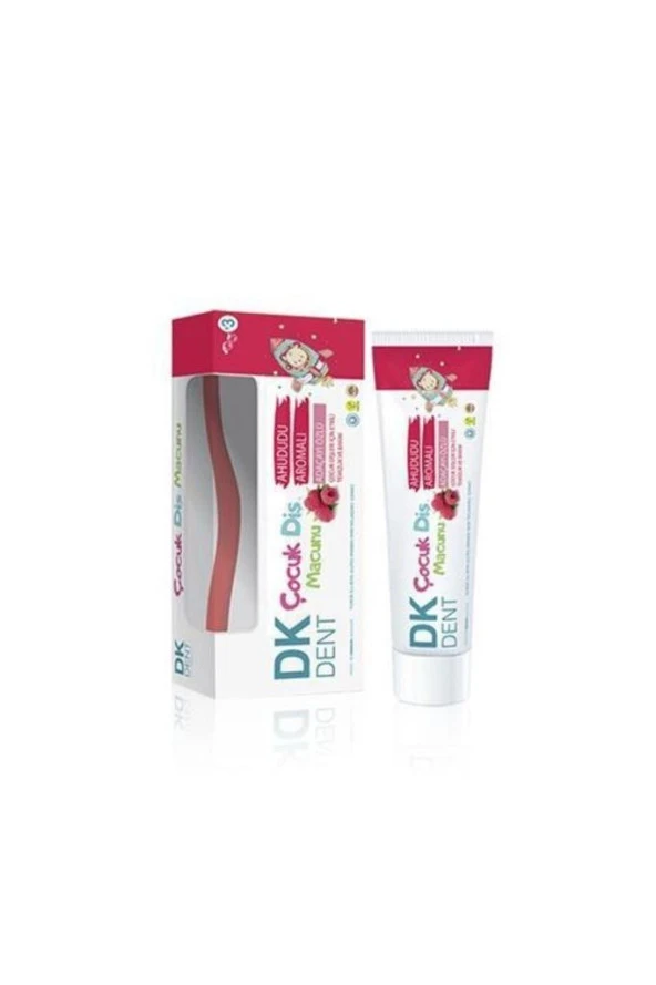 Dermokil Dk Dent Ahududulu + Diş Fırçası Hediyeli Çocuk Diş Macunu 50 Ml - 2