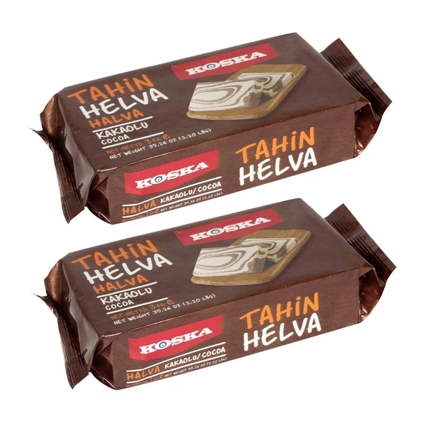 Koska Tahin Helvası 500 gr Kakaolu x 2 Adet