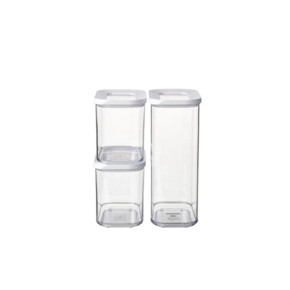 Mepal Starter Set Modula  Saklama Kabı 3 Parça-White - Resim 3