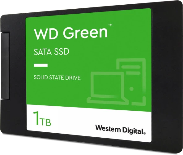 WD Western Digital Green WDS100T3G0A SATA 3.0 2.5" 1 TB SSD - 3