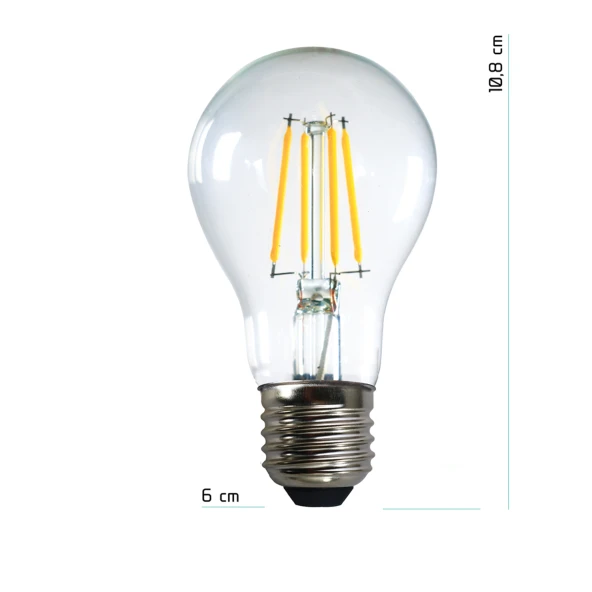 Lambam 3'lü Led Ampul 4W 3200K E27 (Gün Işığı)