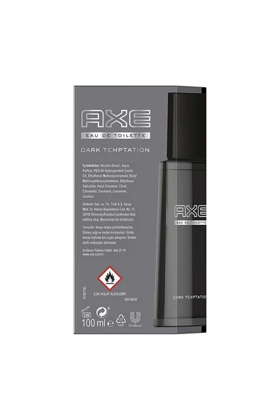 Axe Dark Temptatıon Edt 100 ml 8690637972201 - 2
