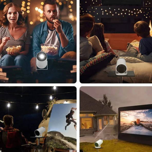 Portaflixx Spotlight HD Portatif Akıllı Projektör - 7