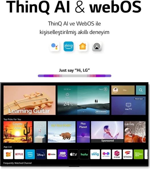 LG 55NANO766QA 55" 139 Ekran Uydu Alıcılı  4K Ultra HD webOS Smart LED TV - 9