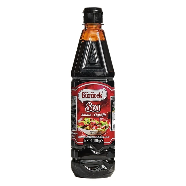 Bürücek Salata ve Çiğ Köfte Sosu 1000 ml 4 lü - Resim 3