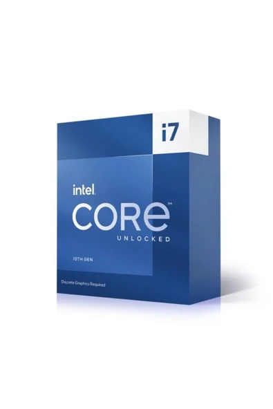 Intel Raptor Lake I7 13700kf 1700pin Fansız (box) - Resim 1