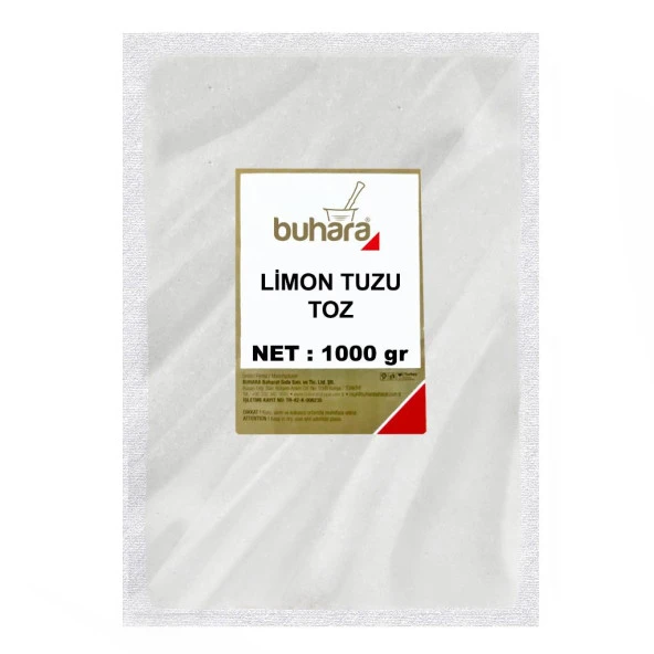 BUHARA LİMON TUZU TOZ 1000 GR
