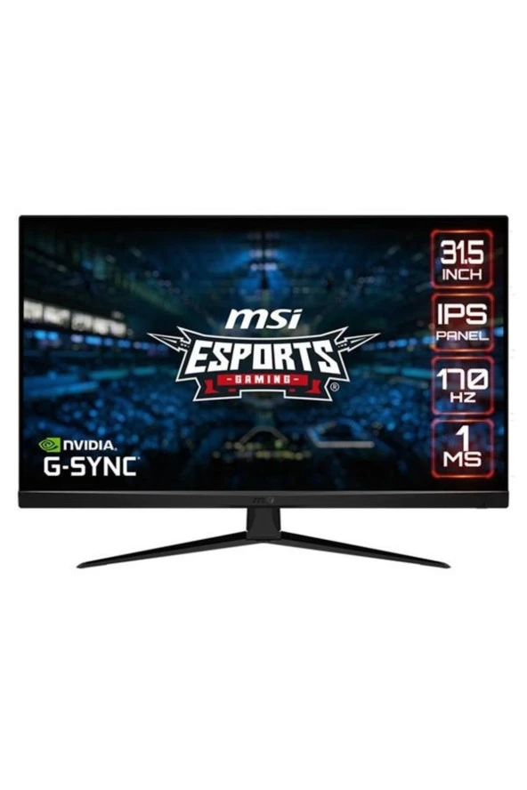 MSI 31.5" Ips G321q 1ms 170hz Hdmı-dp Gamıng Monitör 2560x1440