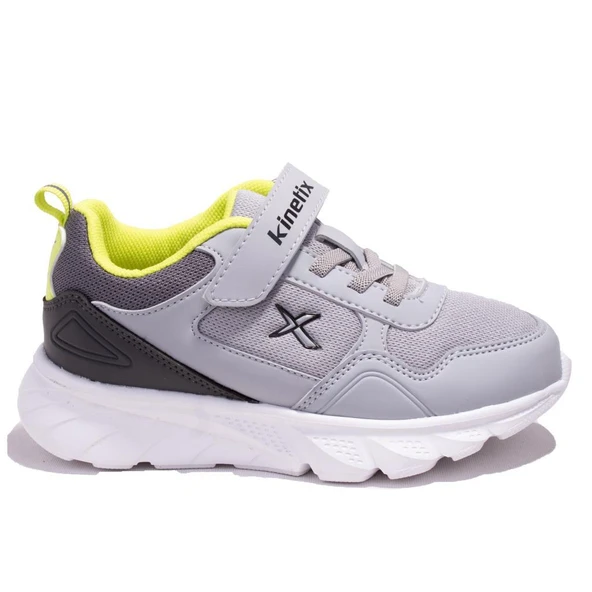 Kinetix Fender3 Gri Yeşil Ortopedik Günlük Erkek Çocuk Spor Ayakkabı - Resim 2