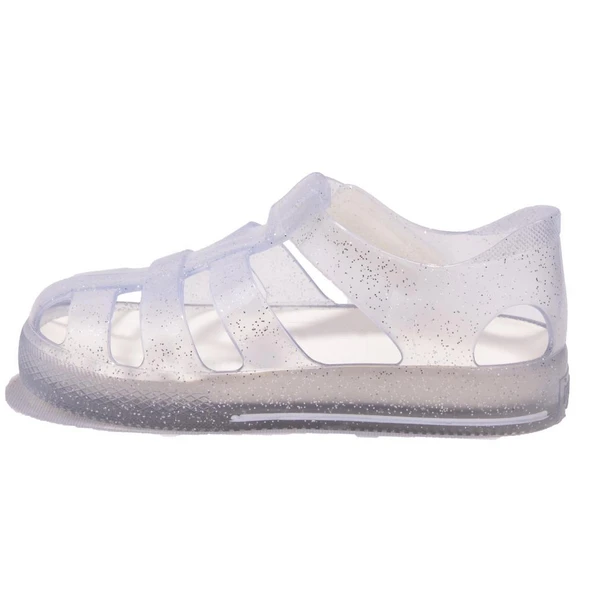Igor S10265C Star Glitter Beyaz Ortopedik Günlük Kız Çocuk Sandalet - 3