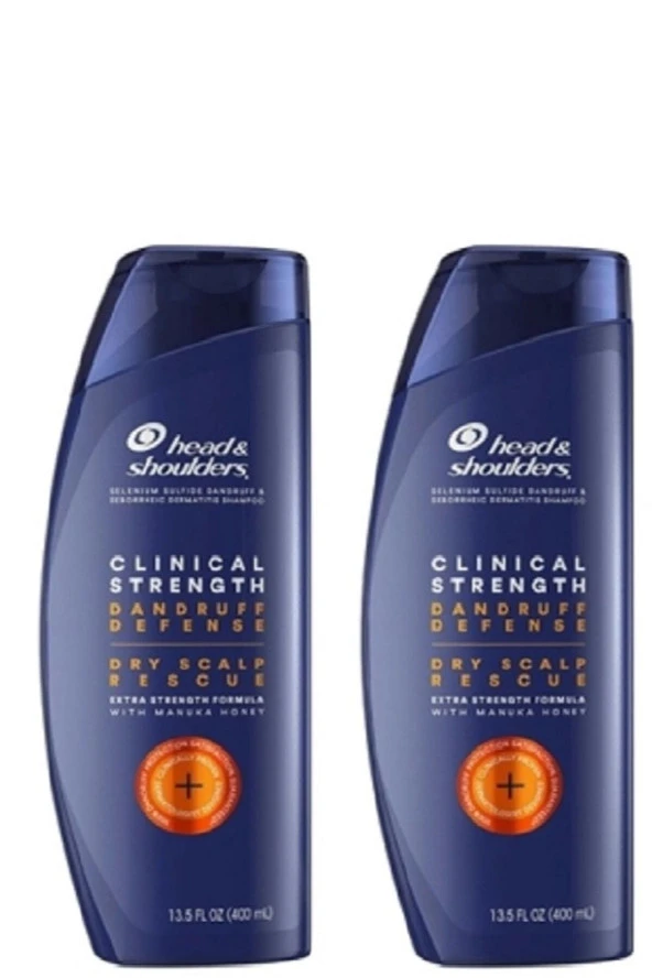 HEAD & SHOULDERS Head & Shoulders Clinical Strength Şampuan 400 Ml X 2 Adet