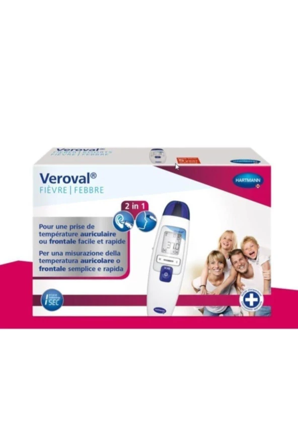 VEROVAL  Veroval Duo Scan Dijital Kulaktan Ve Alından Ateş Ölçer