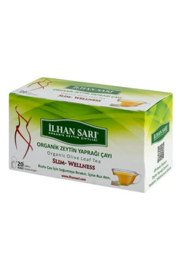 İLHAN SARI Sarı Organik Zeytin Yaprağı Çayı 20'li 30 G