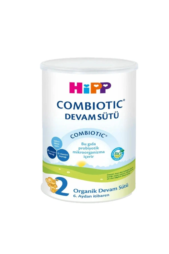 HİPP 2 Organik Combiotik Devam Sütü 350 gr STT 11/24