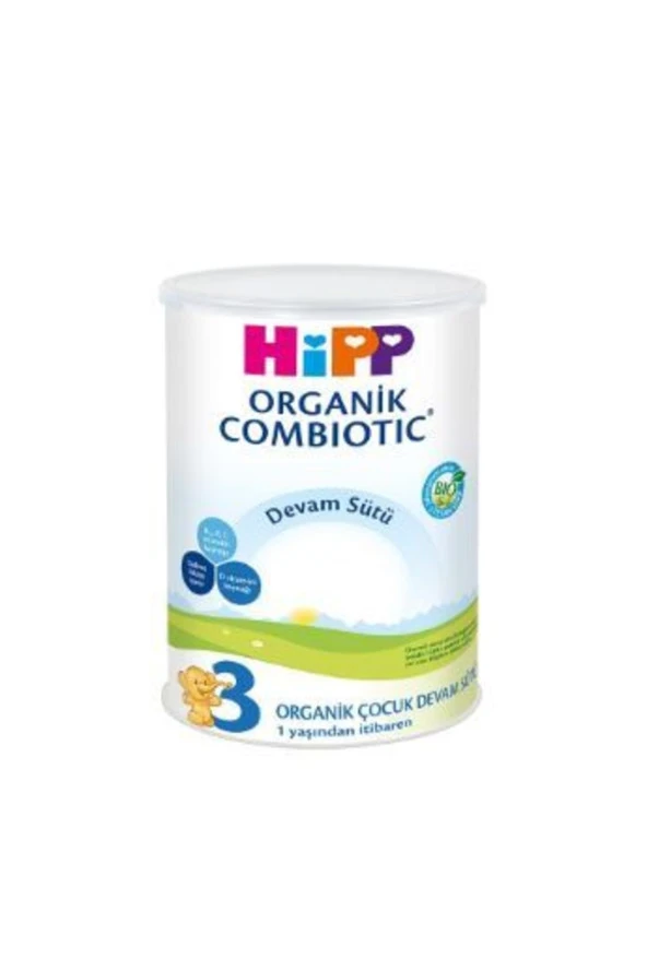 HİPP 3 Organic Combiotic Devam Sütü 350 gr