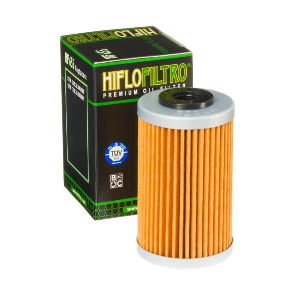 Hiflo KTM EXC-F 250/450 07-16 Yağ Filtresi HF655 ürün görseli 1