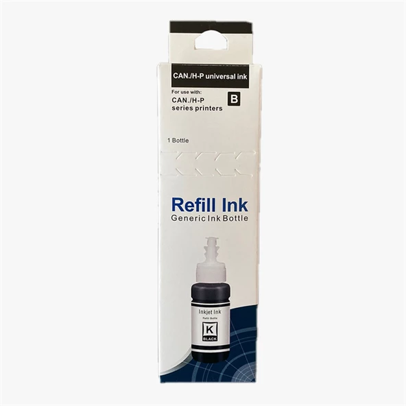H/Can. Üniversal Black  Mürekkep 70ML - 3