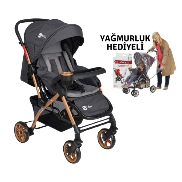 4 Baby Moda Bebekler NEW ACTIVE ÇİFT YÖNLÜ BEBEK ARABASI