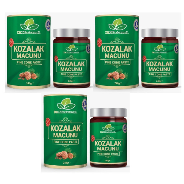 Kozalak Macunu Çam Kozalağı Macun 240 Gr. ( 3 ADET )