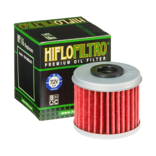 Hiflo Honda CRF250/CRF450, Husqvarna250, Polaris ATV 325 Yağ Filtresi HF116