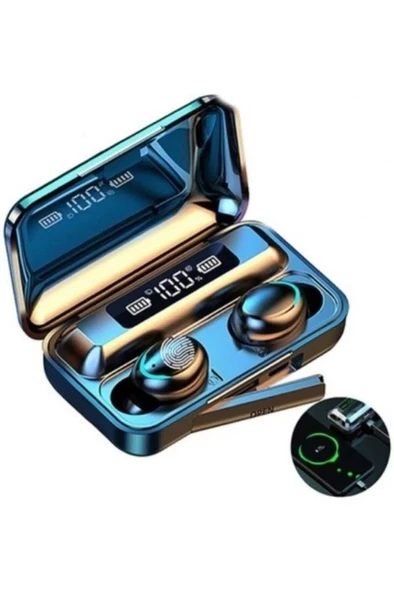 TORİMA F9-5 Siyah Dijital Göstergeli Bluetooth Kulaklık - 6