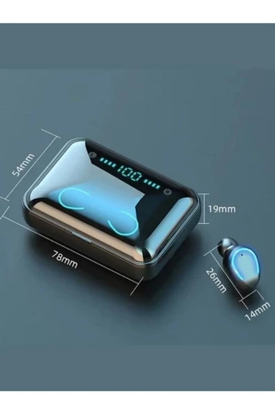 TORİMA F9-5 Siyah Dijital Göstergeli Bluetooth Kulaklık - 4