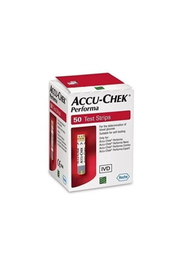 ACCU CHEK Performa Nano Strip 50'lik Stick