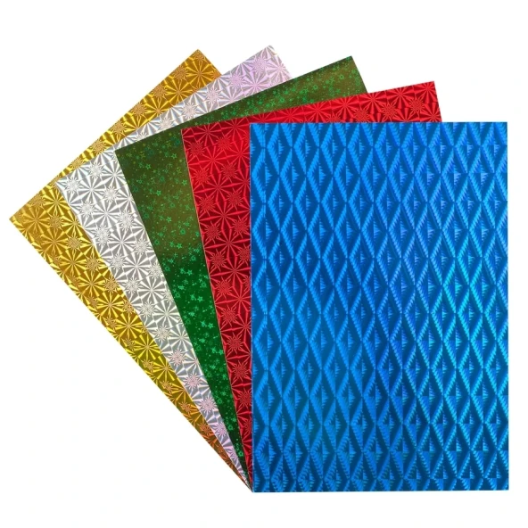 Bigpoint Hologramlı Karton A4 Karışık (10 lu Poşet)