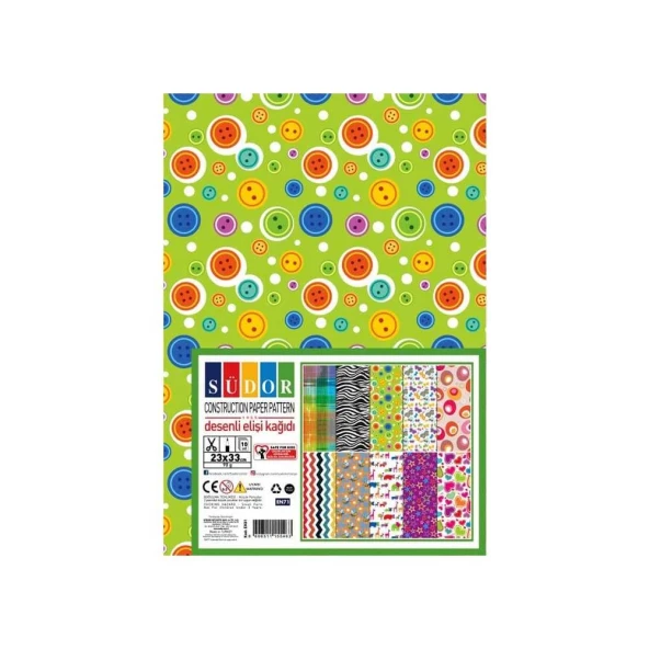 Südor Elişi Kağıdı 10 Desenli 23x33 cm 90 gr - 2
