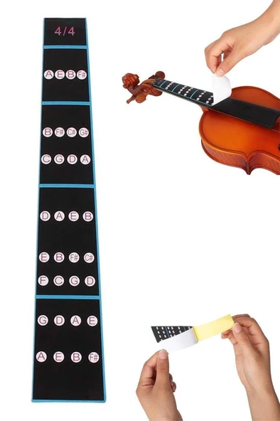 Midex STCV-144 Kemanlar İçin Nota Sticker Etiket (4/4) ürün görseli 1