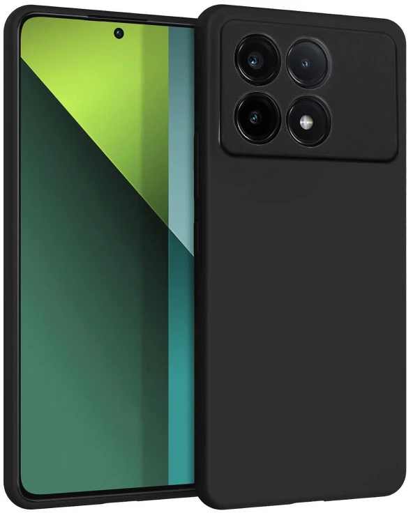Xiaomi Poco X6 Pro Kılıf Ultra İnce Renkli Silikon Kapak
