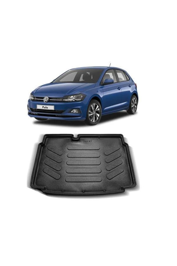 Rizline  Volkswagen Polo 2009-2016 Alt Bagaj 3d Bagaj Havuzu Siyah