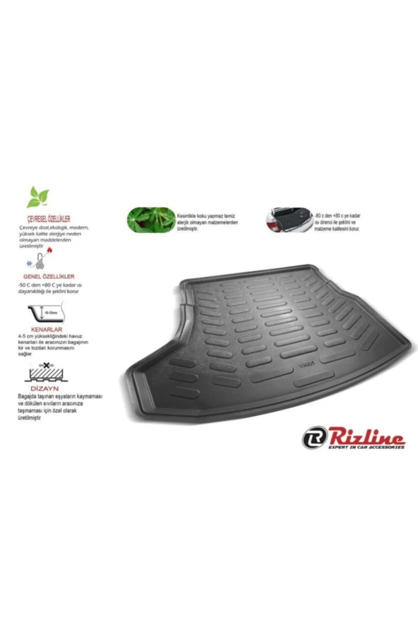 Rizline  Toyota Corolla Bagaj Havuzu 2013-2018 Arası - Resim 3