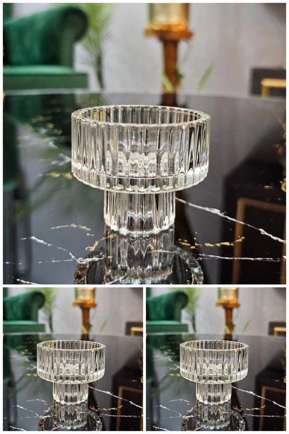 6 lı Cam Origami Mini Sunumluk Lokumluk Kahve Yanı Drajelik | Pinterest Şekerlik - 3