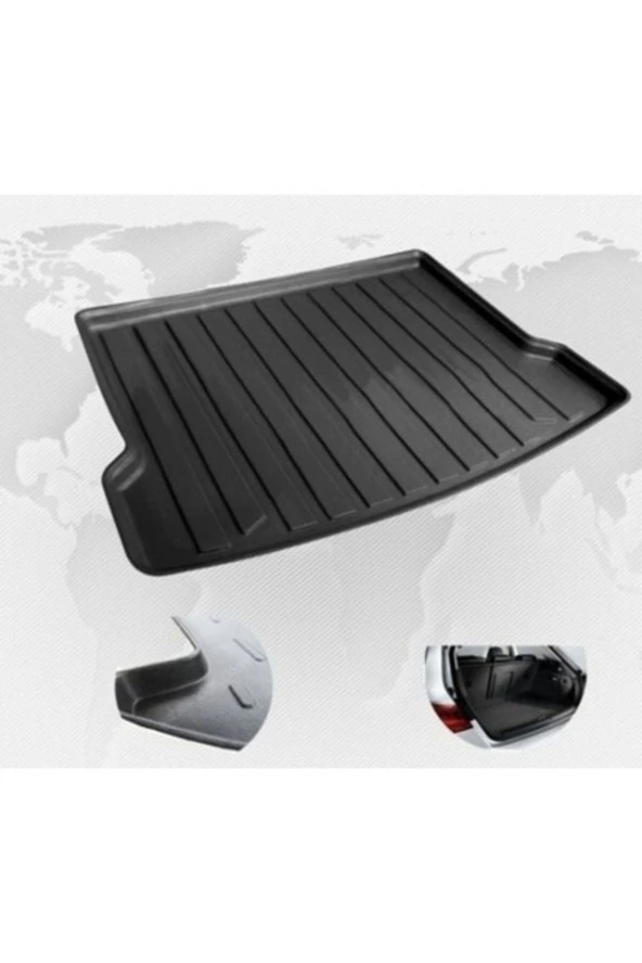 Rizline  Peugeot 2008 2013-2019 3d Bagaj Havuzu Siyah - Resim 4