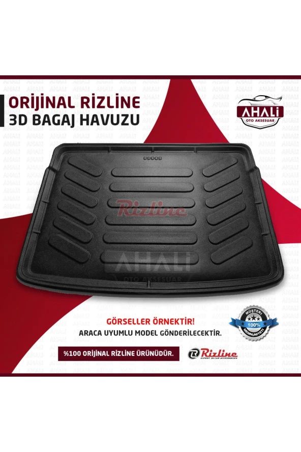 Rizline  Volkswagen T-roc Alt Uyumlu 3d Bagaj Havuzu