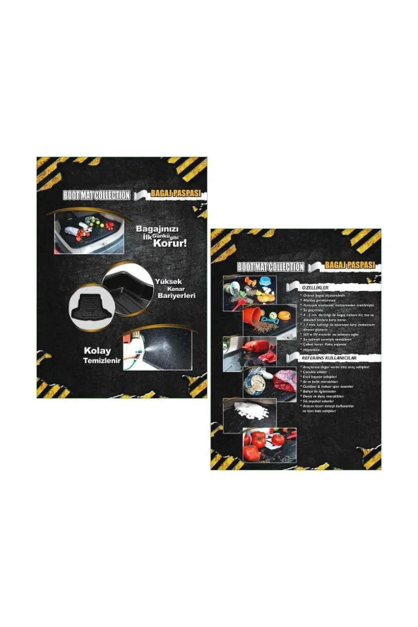 Rizline  Honda Jazz-fit Hb 2002-2008 Bagaj Havuzu - Resim 3