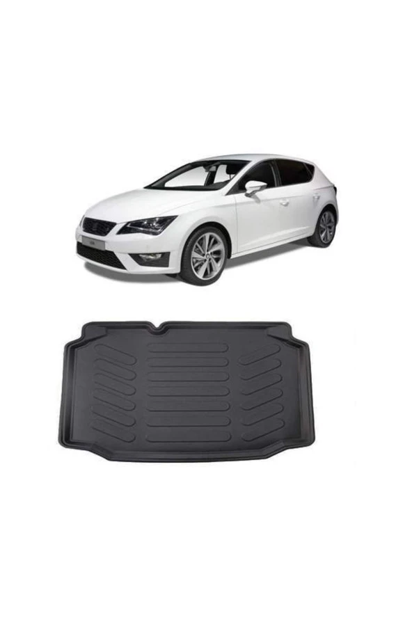 Rizline  Seat Leon 2013-2020 3d Bagaj Havuzu Siyah