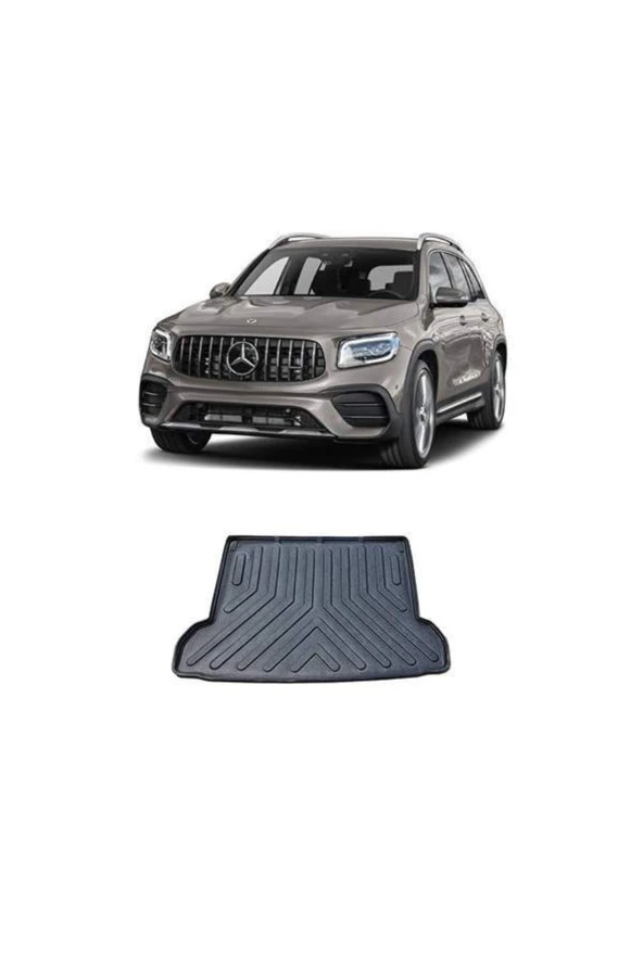 Rizline  Mercedes Glb Üst Bagaj 2019 Sonrası Uyumlu 3d Bagaj Havuzu