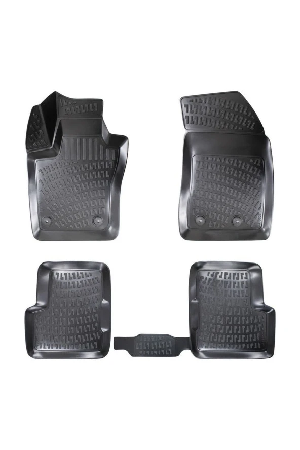 Rizline  Jeep Renegade 2015 3d Paspas Siyah ürün görseli 1