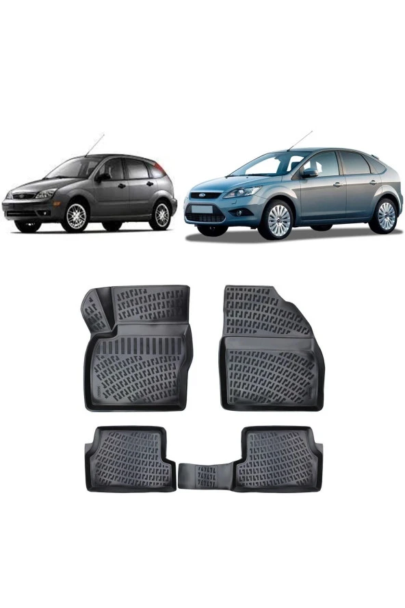 Rizline Ford Focus 2 2004-2010 3D Havuzlu Paspas