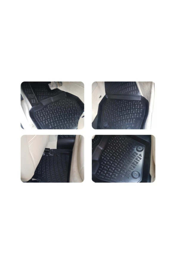 Rizline  Volkswagen Caddy 2010-2015 3d Havuzlu Paspas - Resim 2