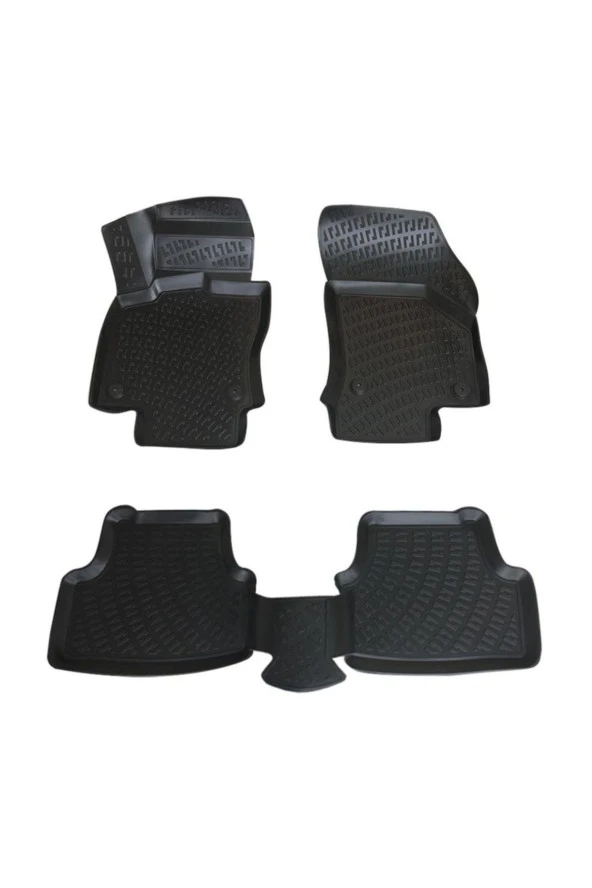 Rizline  Peugeot 2008 Paspas 3d Havuzlu Paspas Siyah ürün görseli