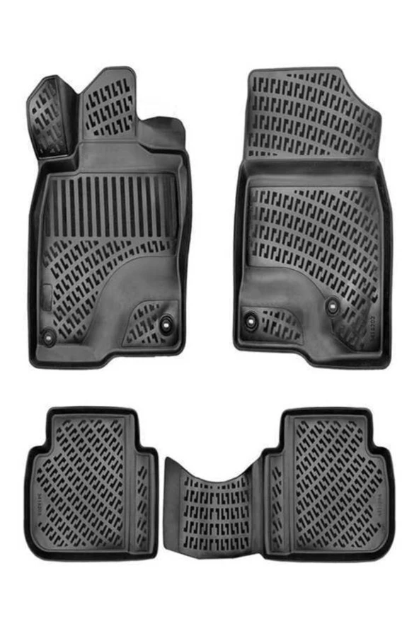 Rizline  Honda Civic Sedan 2021 Uyumlu Sonrası 3d Havuzlu Paspas ürün görseli