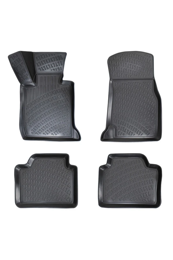 Rizline  Mitsubishi Outlander Sport 2010-2022 Için 3d Siyah Havuzlu Paspas ürün görseli