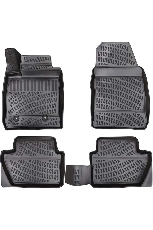 Rizline  Ford Ecosport 2017 3d Paspas Siyah ürün görseli 1