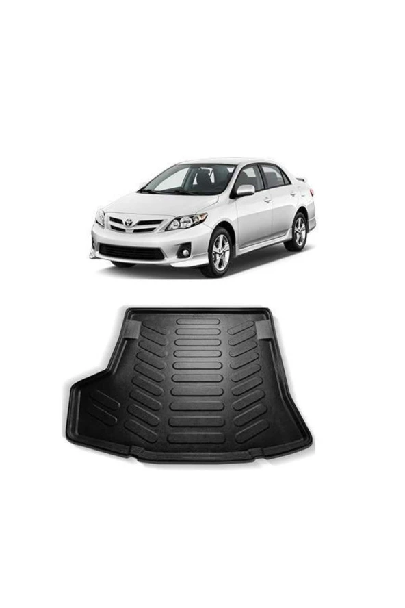 Rizline  Toyota Corolla Sedan 2007-2012 3d Bagaj Havuzu Siyah ürün görseli